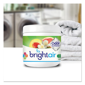 BRIGHT Air® Super Odor Eliminator, White Peach And Citrus, 14 Oz Jar, 6-carton freeshipping - TVN Wholesale